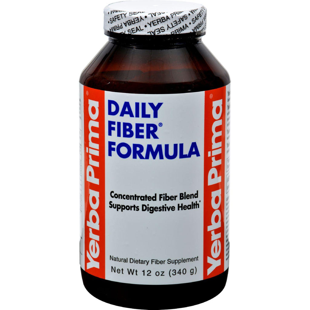 Yerba Prima Daily Fiber Formula - 12 Oz