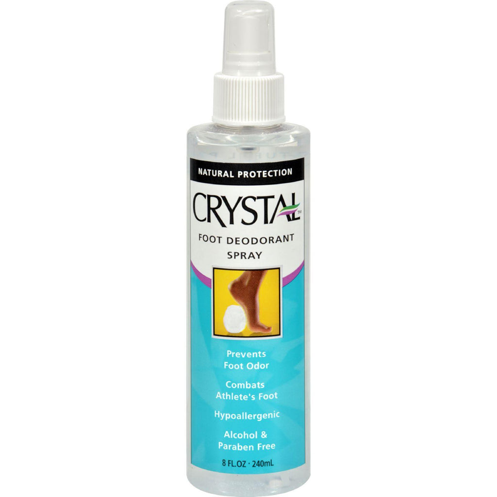 Crystal Foot Deodorant Spray - 8 Fl Oz