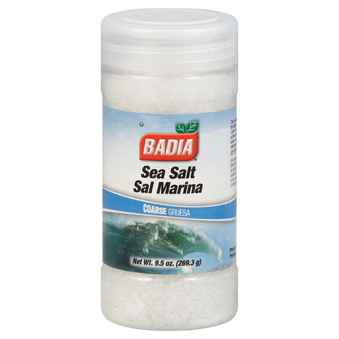 Badia Spices Course Sea Salt - Case Of 12 - 9.5 Oz.