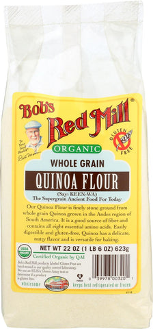 Bob's Red Mill Organic Quinoa Flour - 22 Oz - Case Of 4