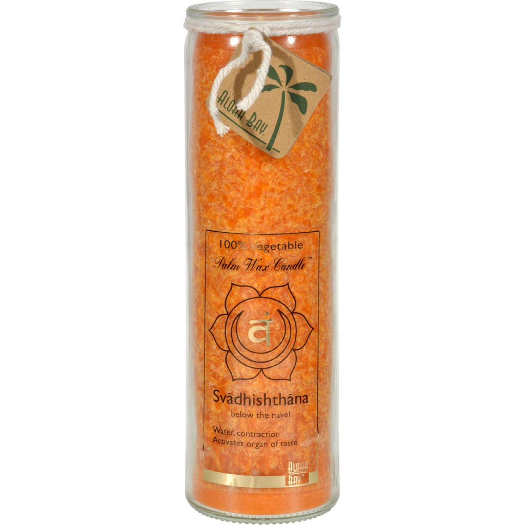 Aloha Bay Unscented Chakra Jar Love Svadhishthana Orange - 1 Candle