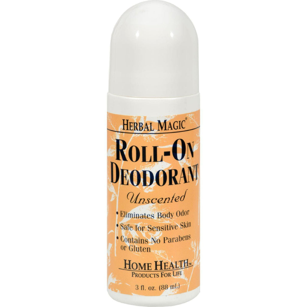 Home Health Roll-on Deodorant Herbal Magic Unscented - 3 Fl Oz