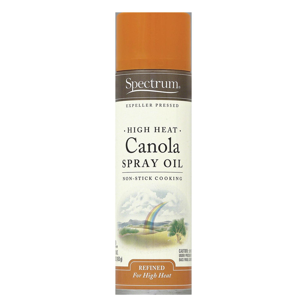 Spectrum Naturals High Heat Canola Spray Oil - Case Of 6 - 16 Fl Oz.