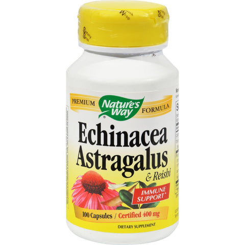 Nature's Way Echinacea Astragalus And Reishi - 100 Capsules