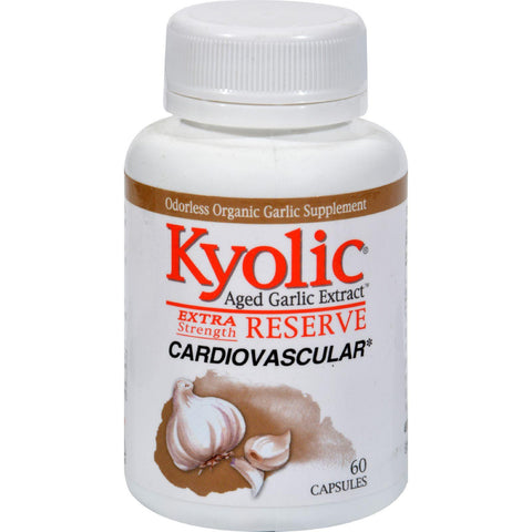 Kyolic Aged Garlic Extract Cardiovascular Extra Strength Reserve - 60 Capsules