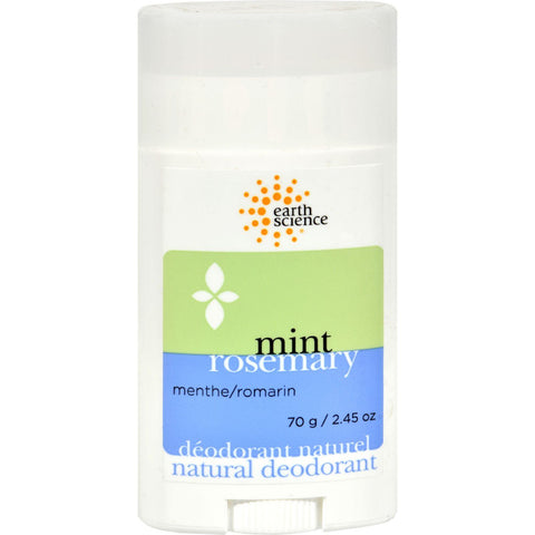 Earth Science Deodorant Natural Mint Rosemary - 2.5 Oz