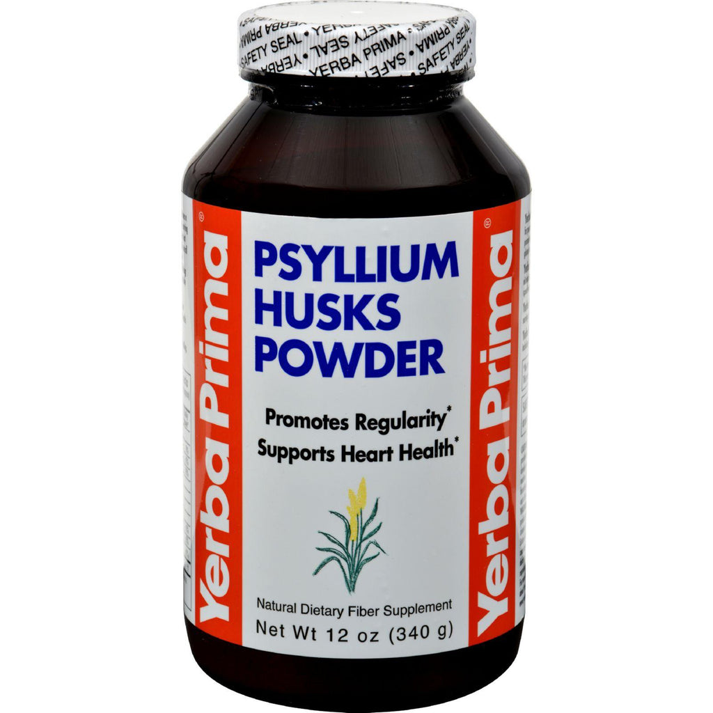 Yerba Prima Psyllium Husks Powder - 12 Oz