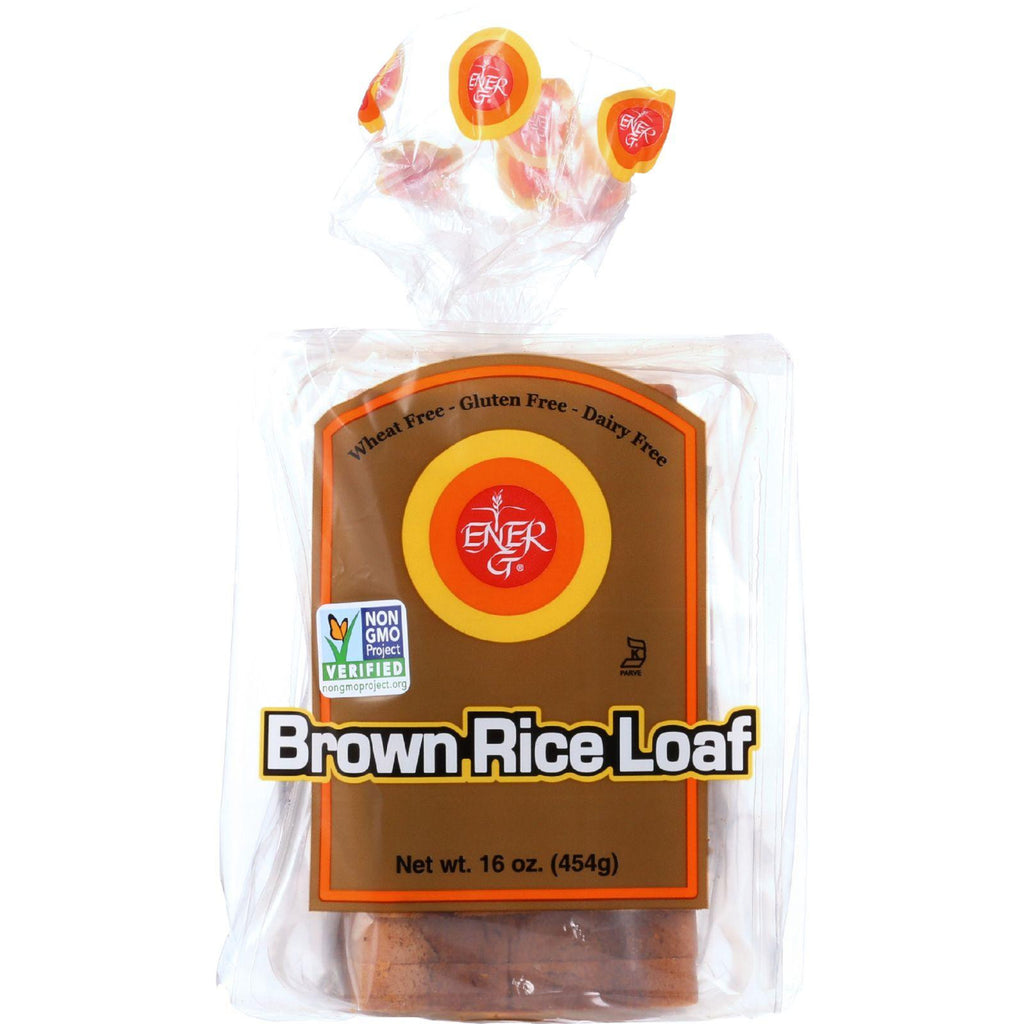 Ener-g Foods Loaf - Brown Rice - 16 Oz - Case Of 6