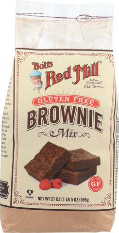 Bob's Red Mill Gluten Free Brownie Mix - 21 Oz - Case Of 4