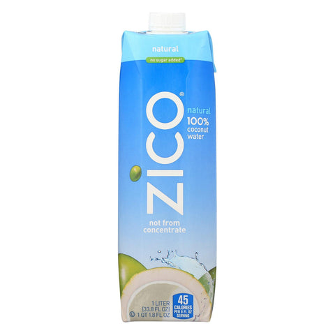 Zico Coconut Water Coconut Water - Natural - Case Of 12 - 1 Liter