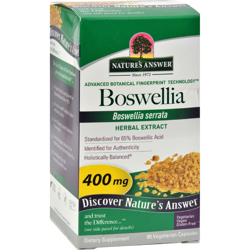 Nature's Answer Boswellia Extract - 90 Vegetarian Capsules