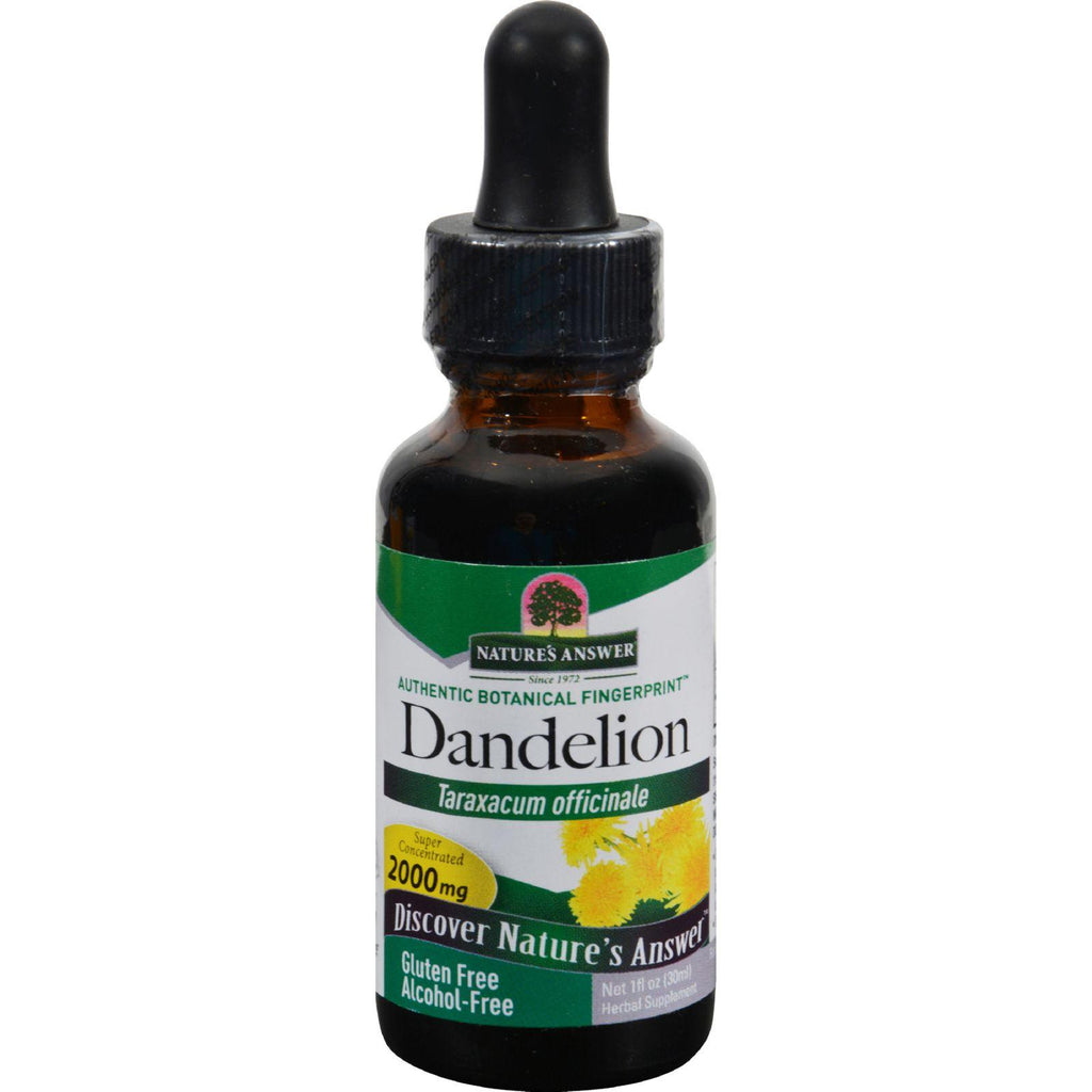 Nature's Answer Af Dandelion Root - 1 Fl Oz