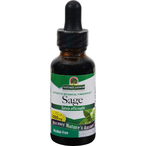 Nature's Answer Sage - Alcohol Free - 1 Oz