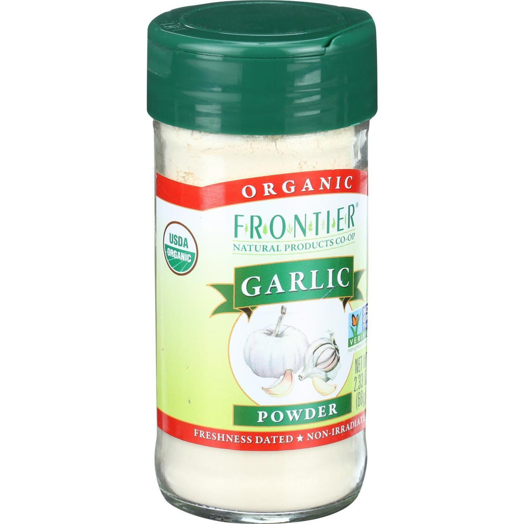 Frontier Herb Garlic - Organic - Powder - 2.33 Oz