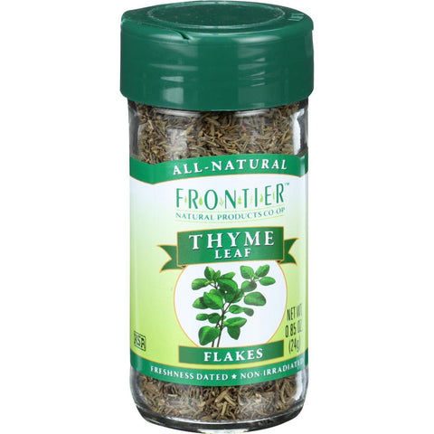 Frontier Herb Thyme Leaf - Flakes - Cut And Sifted - Fancy Grade .85 Oz