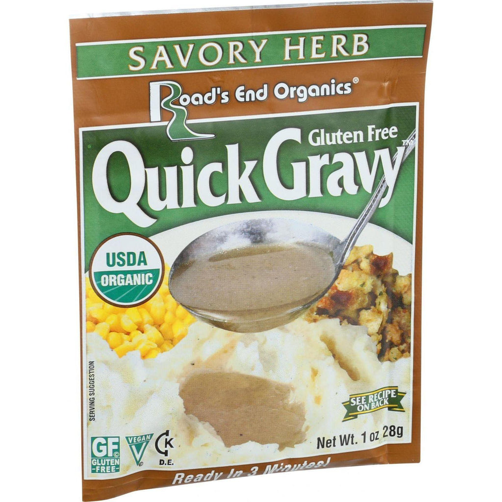 Road's End Organics Gravy Mix - Organic - Savory Herb - 1 Oz - Case Of 12