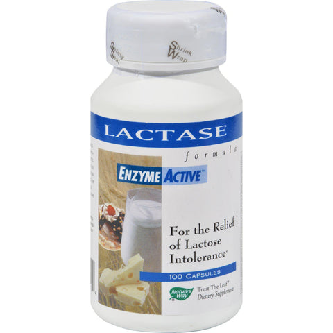 Nature's Way Lactase Formula - 100 Capsules