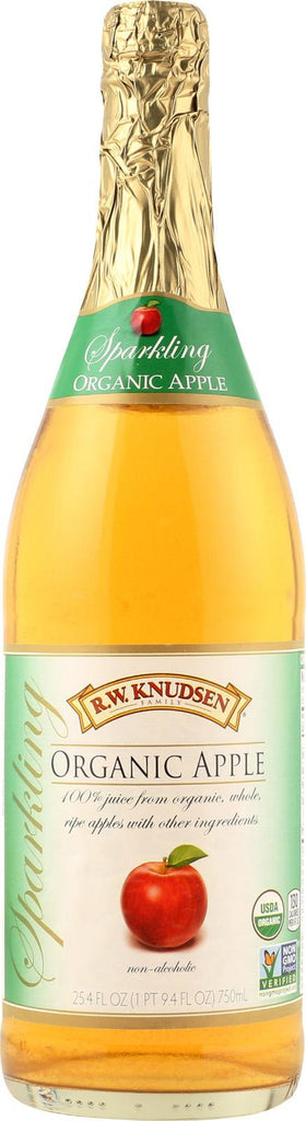 R.w. Knudsen Sparkling Juice - Crisp Apple Cider - Case Of 12 - 750 Ml