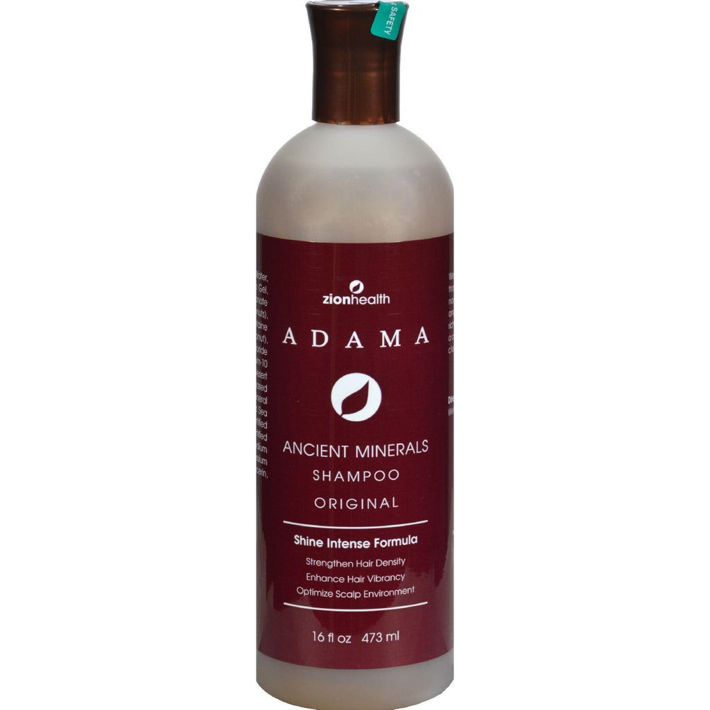 Zion Health Adama Clay Minerals Shampoo - 16 Fl Oz