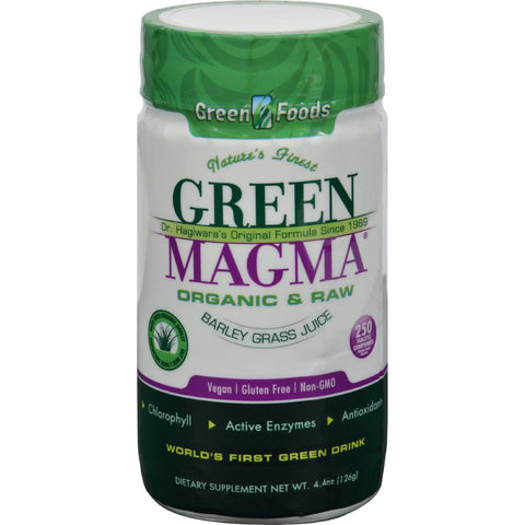 Green Foods Dr Hagiwara Green Magma Barley Grass Juice Powder - 250 Tablets