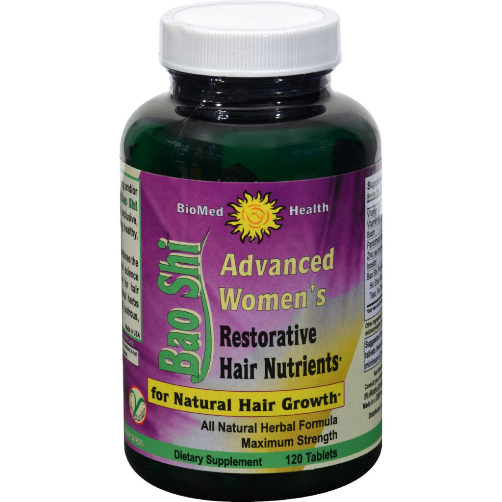 Biomed Health Advanced Women's Bao Shi Restorative Hair Nutrients - 120 Caplets