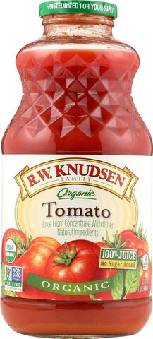 R.w. Knudsen Organic Juice - Tomato - Case Of 12 - 32 Fl Oz.