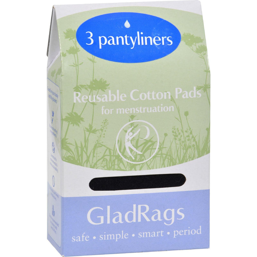 Gladrags Color Pantyliner Regular Cotton - 3 Pack