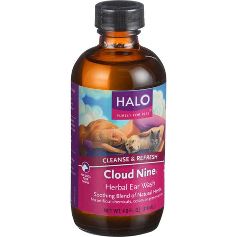 Halo Purely For Pets Cloud Nine Herbal Ear Wash - 4 Oz