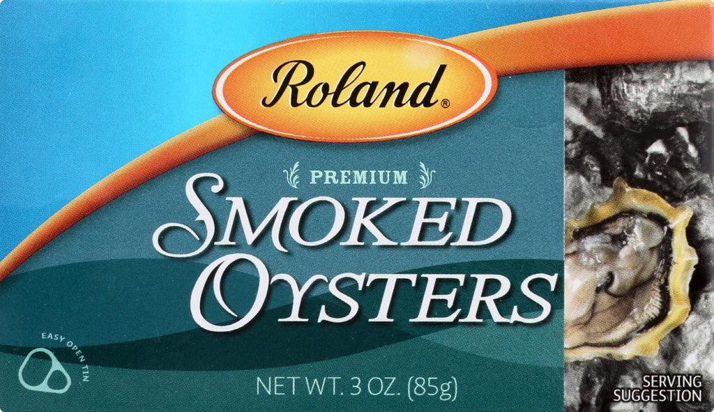 Roland Smoked Oysters - Case Of 10 - 3 Oz.