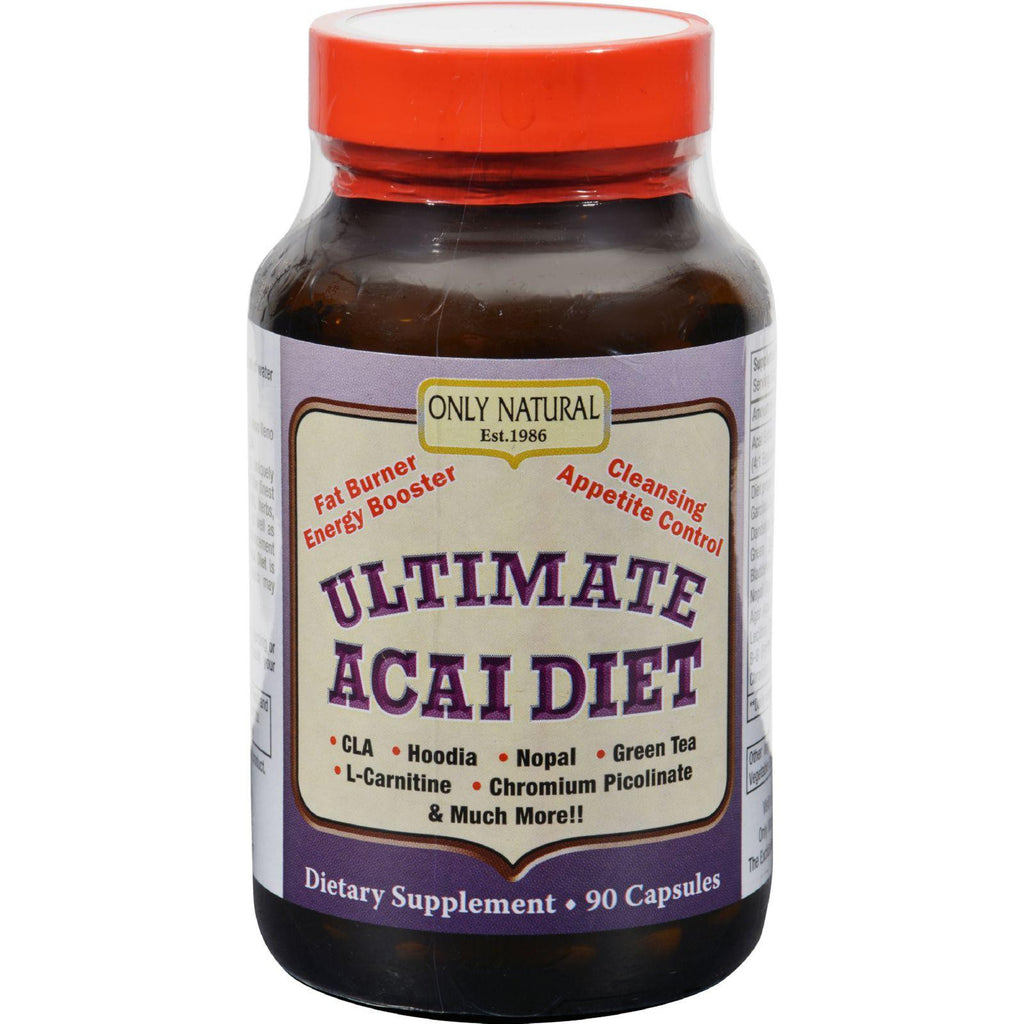 Only Natural Ultimate Acai Diet - 90 Capsules