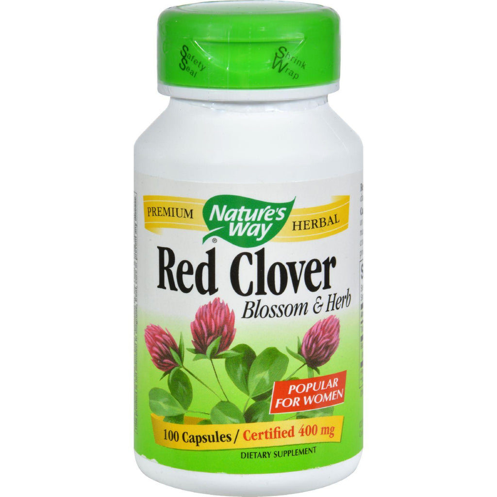 Nature's Way Red Clover Blossom And Herb - 100 Capsules