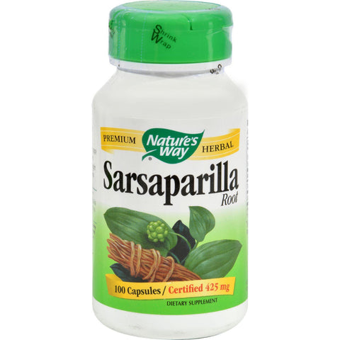 Nature's Way Sarsaparilla Root - 100 Capsules