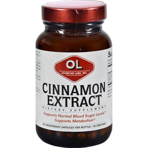 Olympian Labs Cinnamon Extract - 500 Mg - 60 Capsules