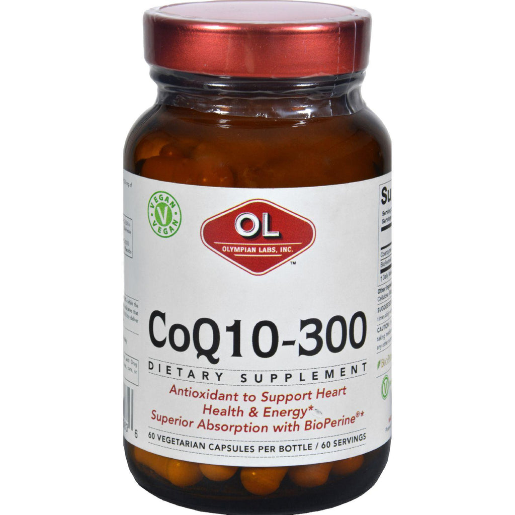 Olympian Labs Co Q10 - 300 Mg - 60 Vegetarian Capsules