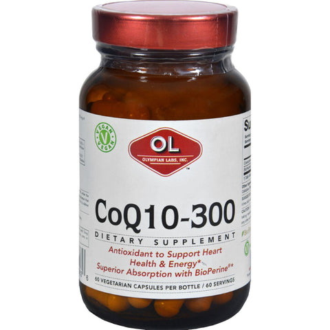 Olympian Labs Co Q10 - 300 Mg - 60 Vegetarian Capsules