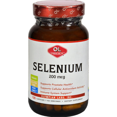 Olympian Labs Selenium - 200 Mcg - 100 Capsules