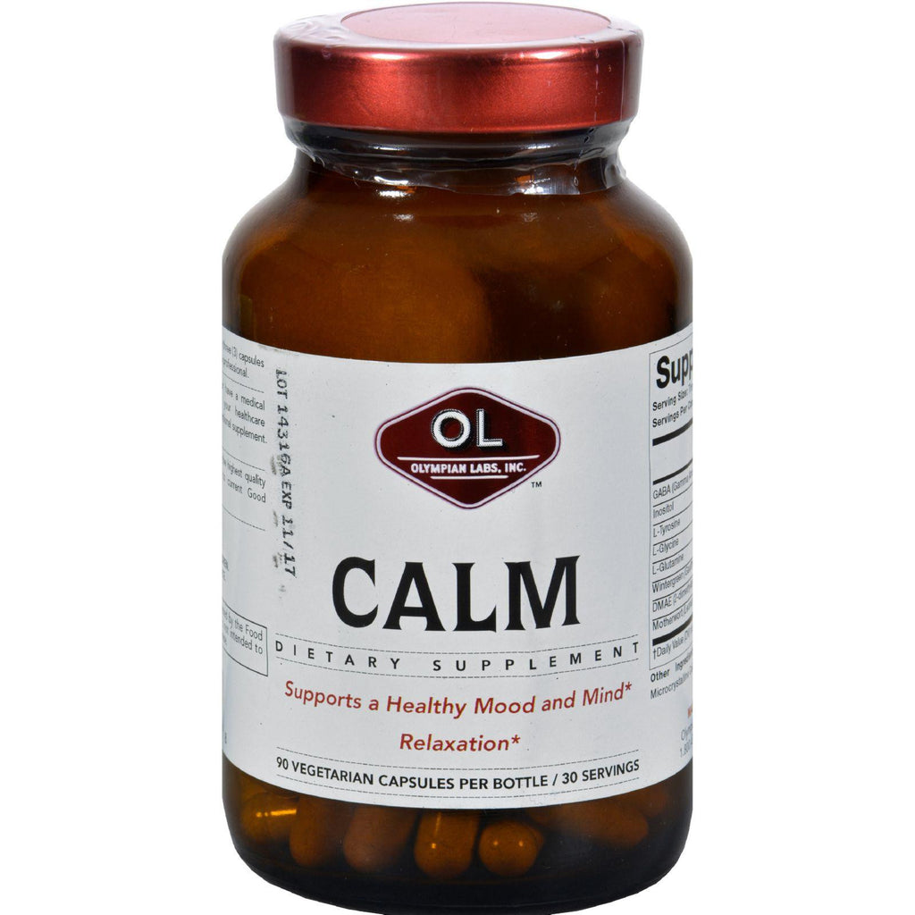 Olympian Labs Calm - 90 Vegetarian Capsules