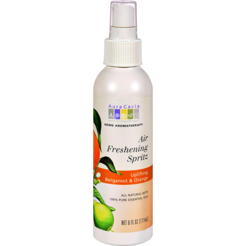 Aura Cacia Air Freshening Spritz Bergamot And Orange - 6 Fl Oz