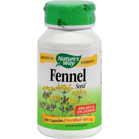 Nature's Way Fennel Seed - 100 Capsules