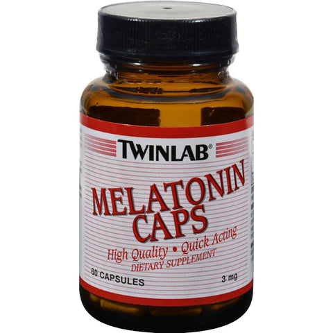 Twinlab Melatonin Caps - 3 Mg - 60 Capsules