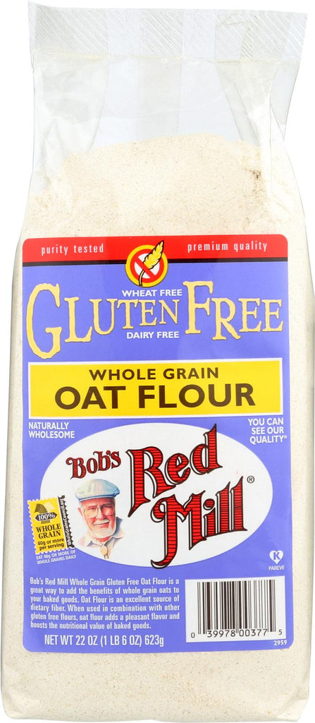 Bob's Red Mill Gluten Free Oat Flour - 22 Oz - Case Of 4