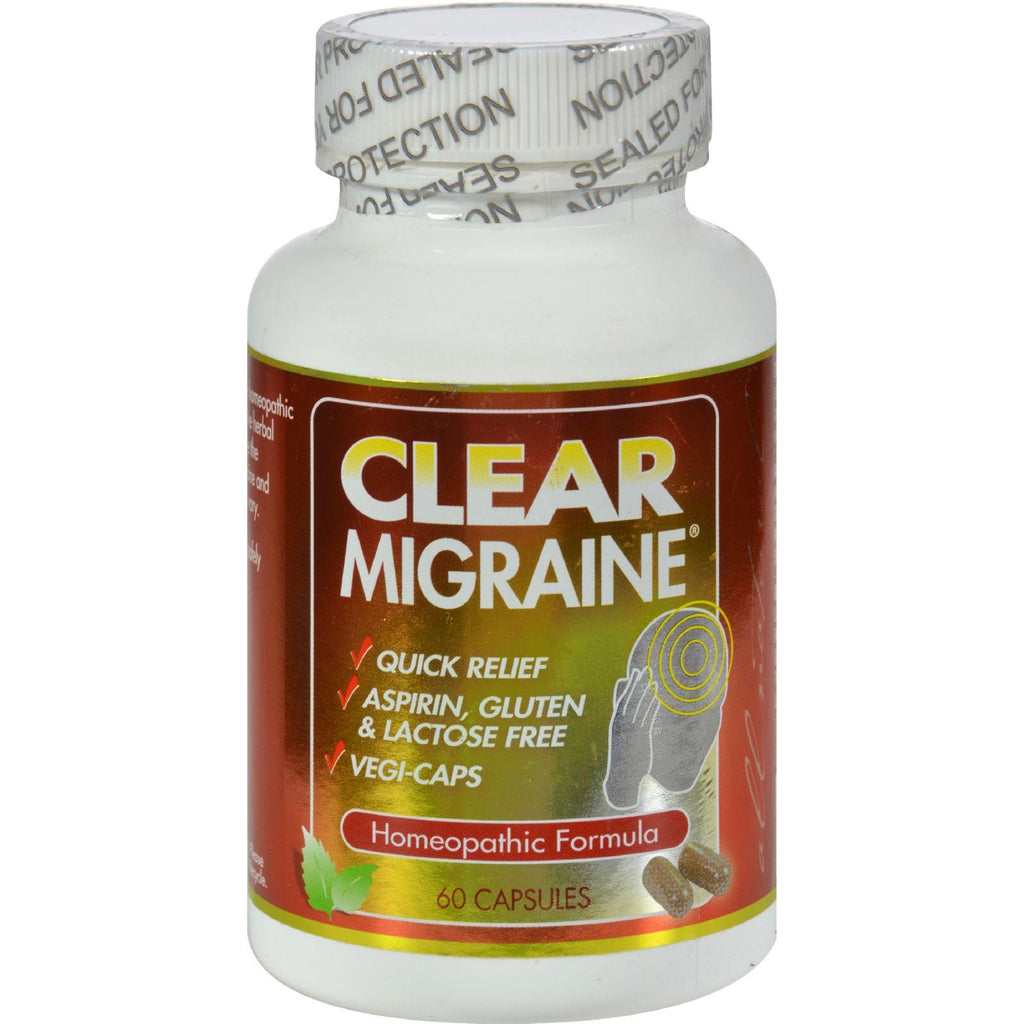 Clear Products Clear Migraine - 60 Capsules