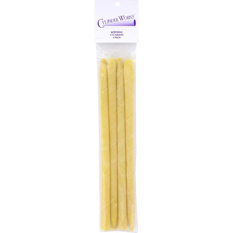 Cylinder Works Beeswax Ear Candles - 4 Pack