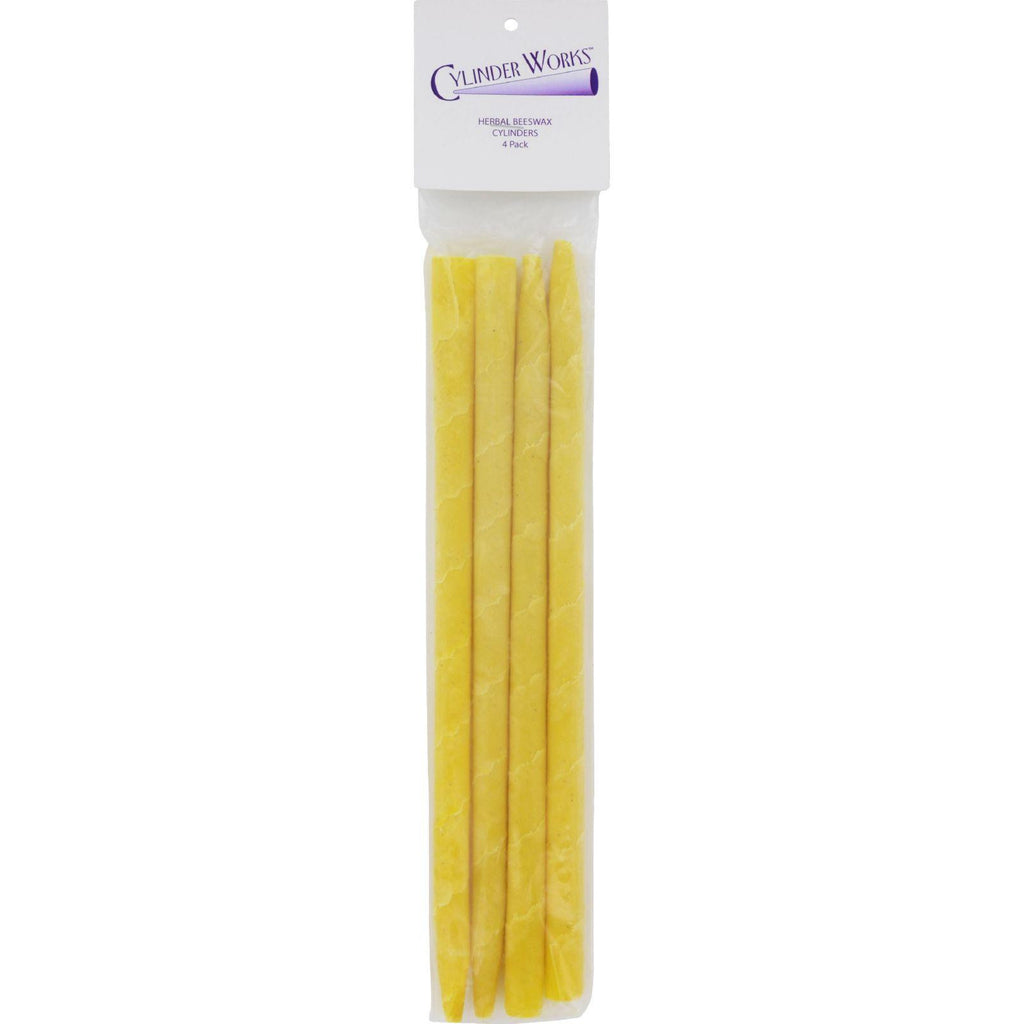 Cylinder Works Herbal Beeswax Ear Candles - 4 Pack