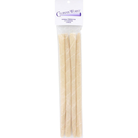 Cylinder Works Herbal Paraffin Ear Candles - 4 Pack