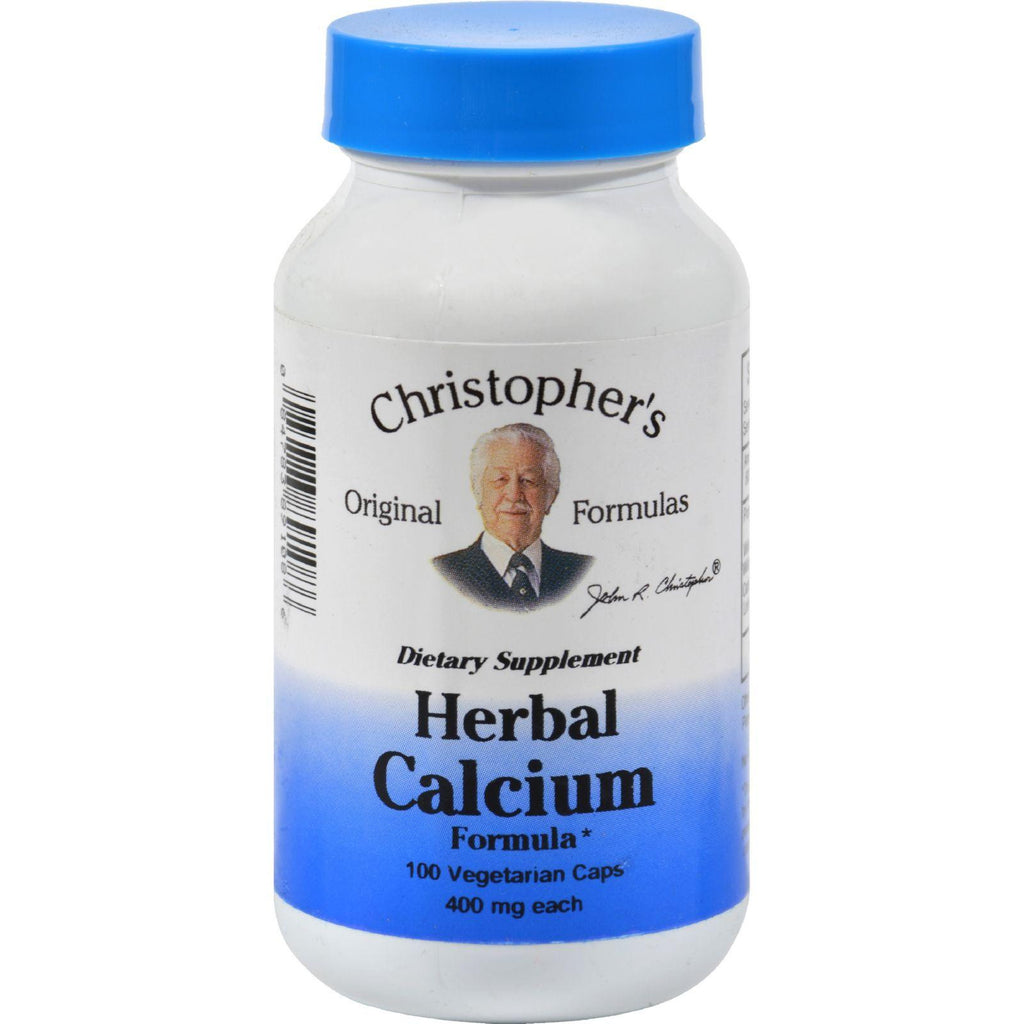 Dr. Christopher's Formulas Herbal Calcium Formula - 425 Mg - 100 Caps