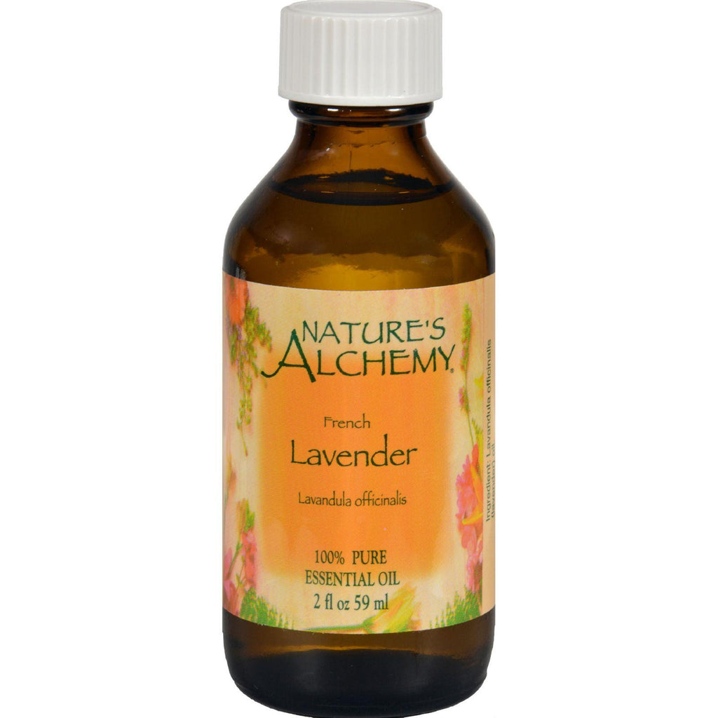 Nature's Alchemy 100% Pure Essential Oil French Lavender - 2 Fl Oz