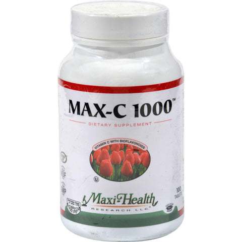 Maxi Health C-1000 With Bioflavonoids - 1000 Mg - 100 Tablets