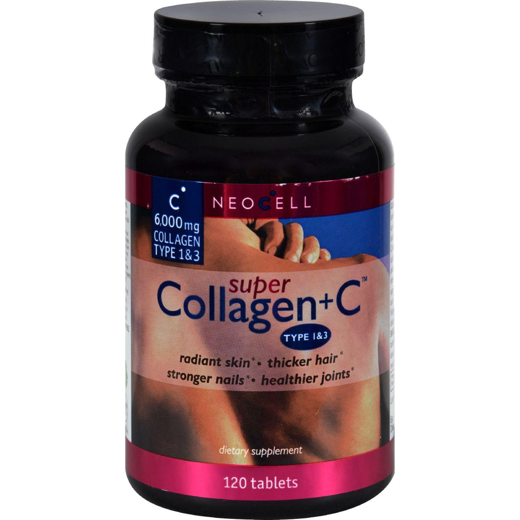 Neocell Super Collagen Plus C Type 1 And 3 - 6000 Mg - 120 Tablets