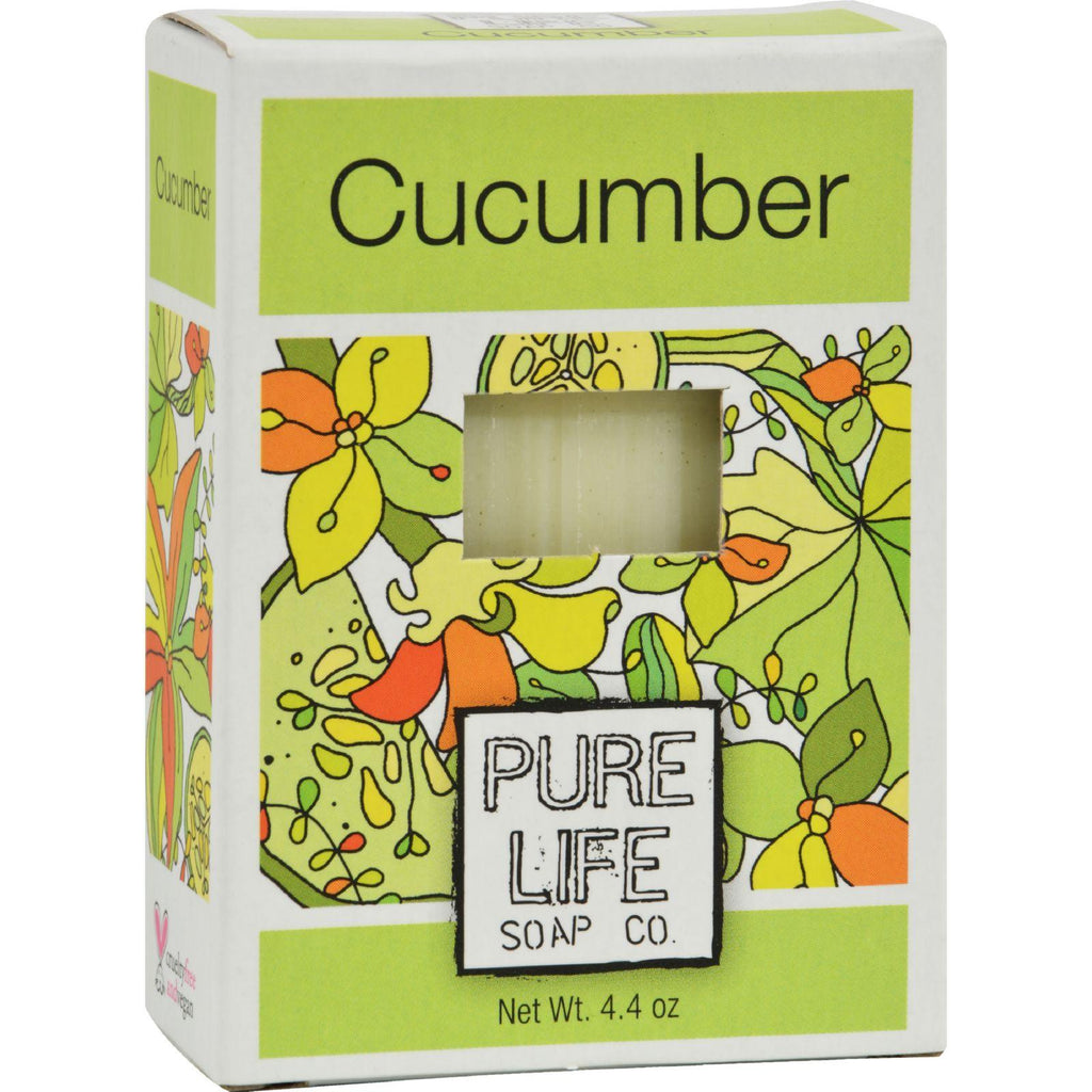 Pure Life Soap Cucumber - 4.4 Oz